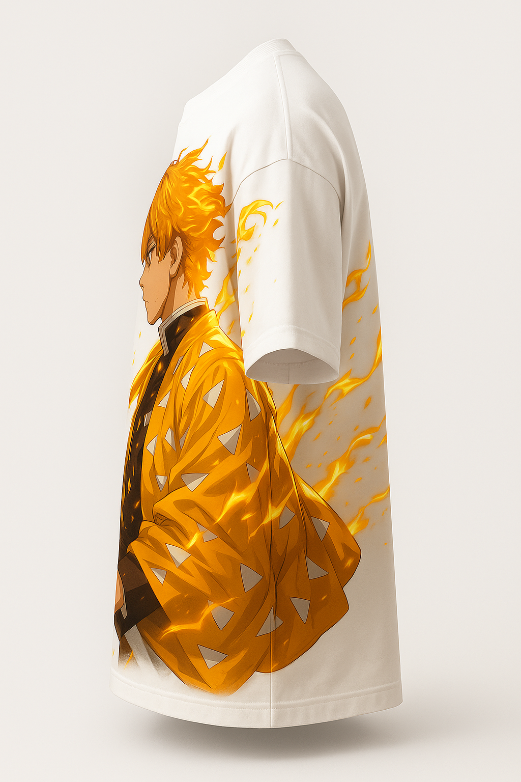 Zenitsu Agatsuma – Demon Slayer Anime Oversized T-Shirt